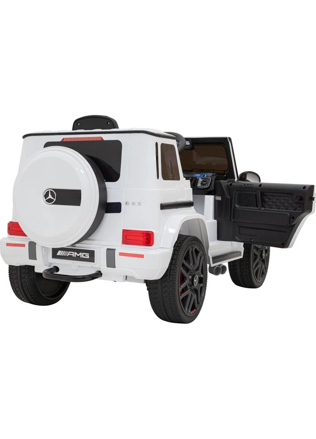 Детская аккумуляторная машинка Mercedes AMG G63. Белая Start (332202226)