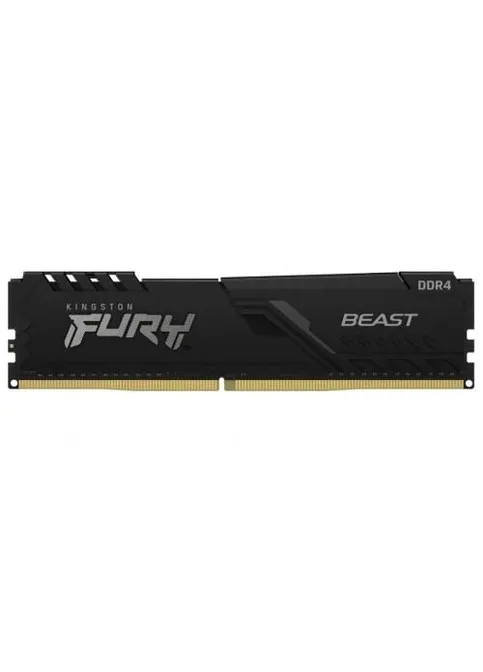 Пам'ять 16Gb x 2 (32Gb Kit) DDR4, 3200 MHz, Fury Beast, Black, 16-18-18, 1.35V, з радіатором (KF432C16BB1K2/32) 000-228271 Kingston (409746740)