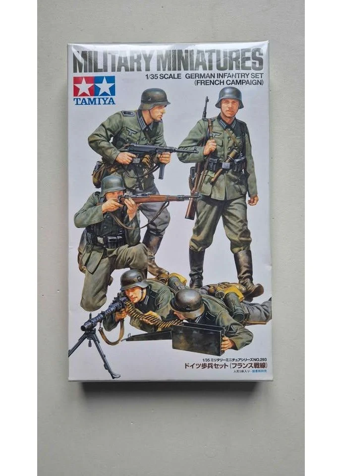 Набор фигур 1/35 German Infantry Set (French Campaign) — №293 Tamiya (398302452)
