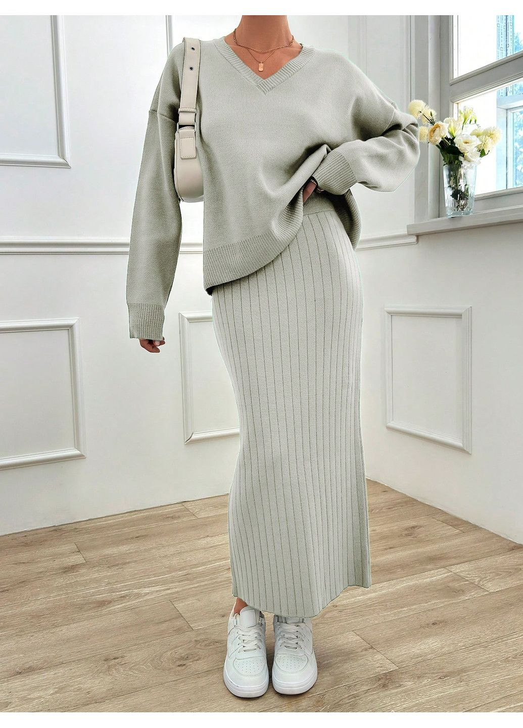 Комплект (Светр, спідниця) SHEIN (355336912)