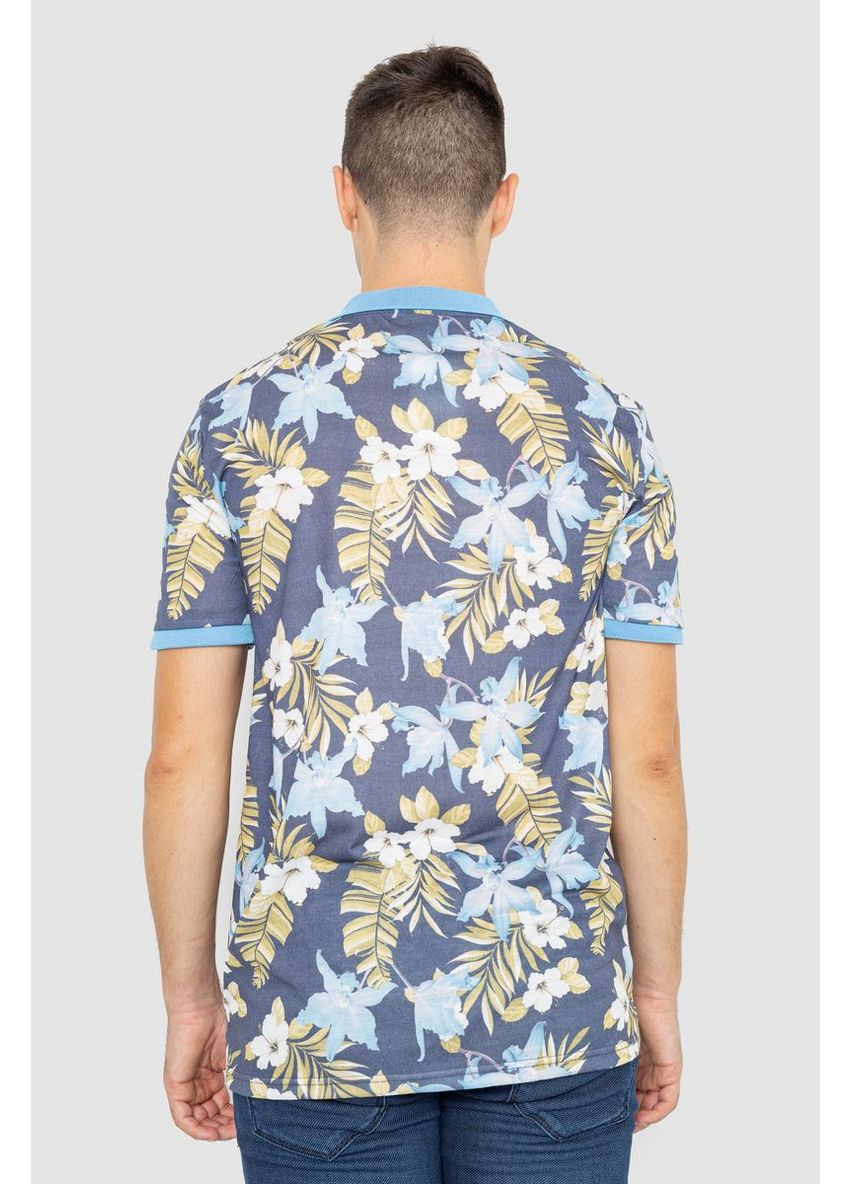 Поло чоловіче з принтом, 247R315 Ager (361226163)