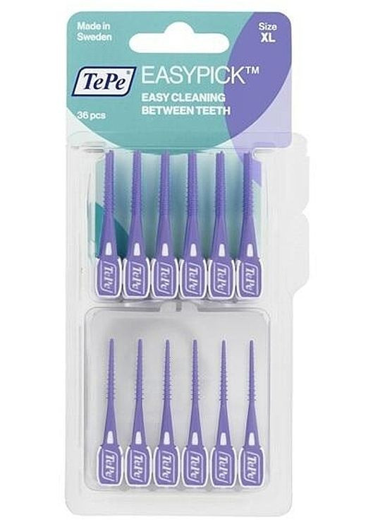 Межзубный ершик "Фиолетовый" EasyPick Extra Large 36шт (1161442-142579) TePe (368884268)