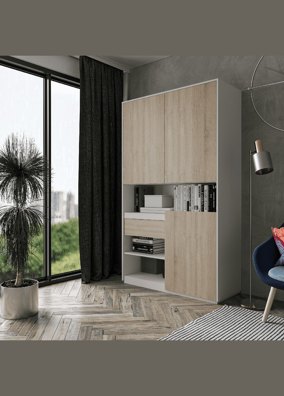 Шафа розпашна для книг і документів RS-1 від MORELI (335423621)