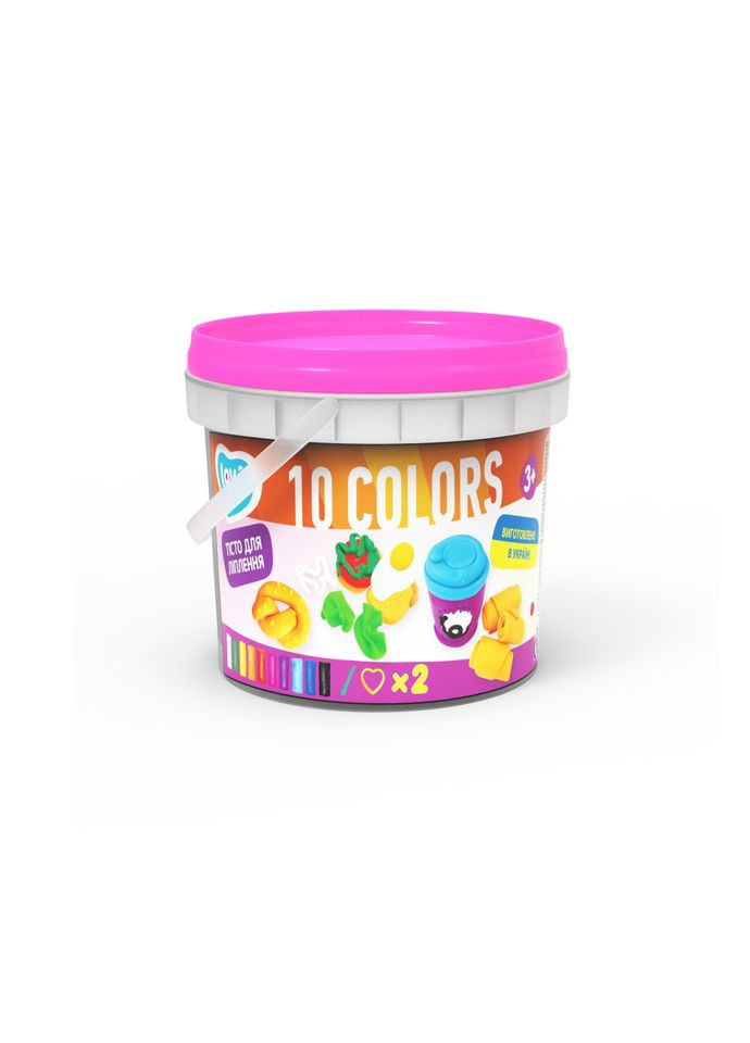 Набір тіста для ліплення "Відерце міні для дівчаток" TM 41153 Lovin (334146670)