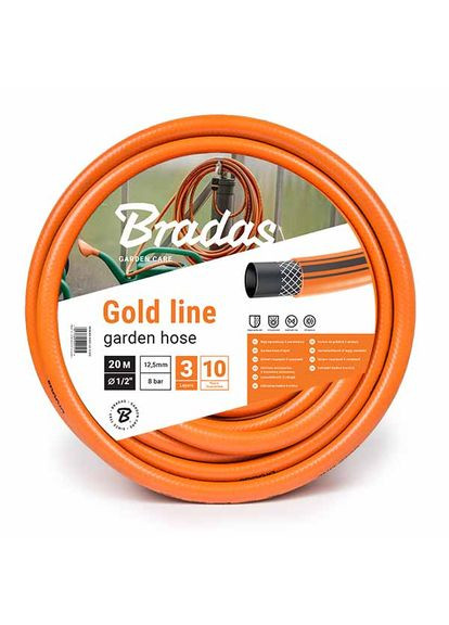 Шланг для полива GOLD LINE 1/2" 50м, WGL1/250 Bradas (386995347)
