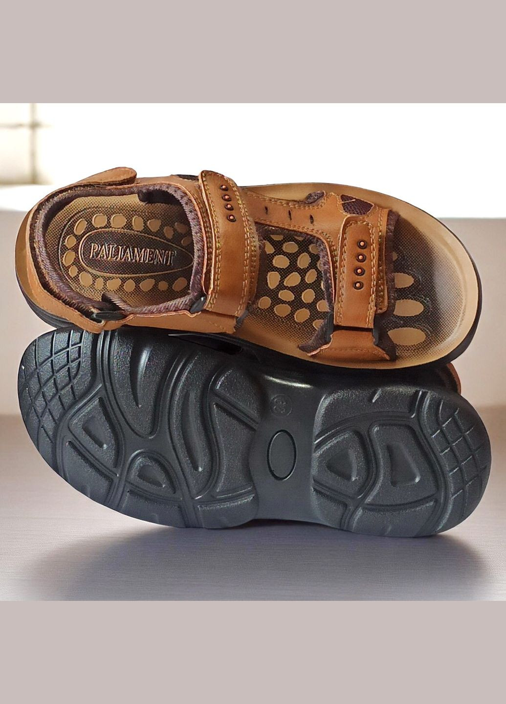 Відкриті спортивні босоніжки сандалії на липучках для хлопця підлітка Paliament (334305320)