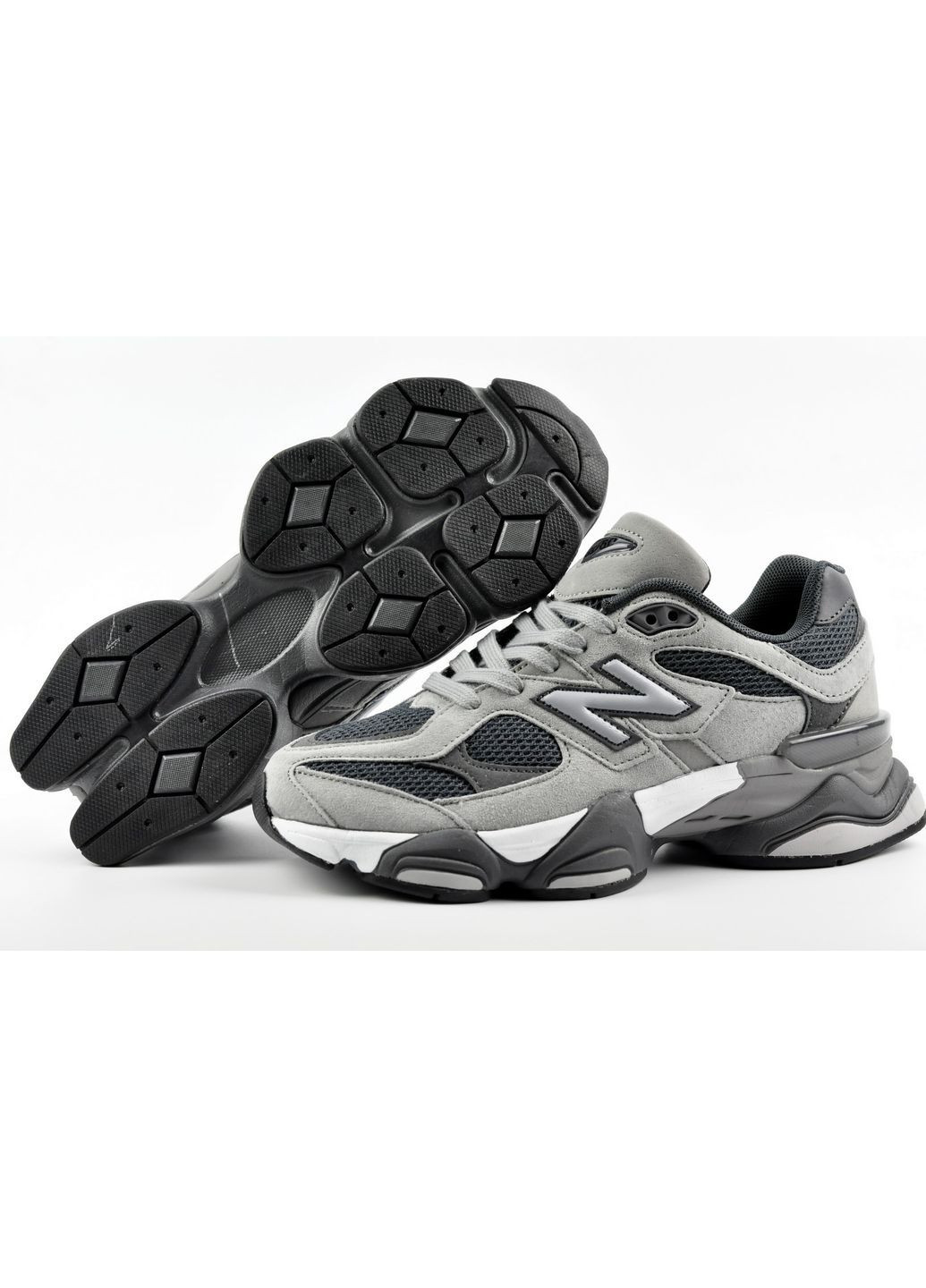 Комбіновані Осінні кросівки чоловічі balance 9060 No Brand
