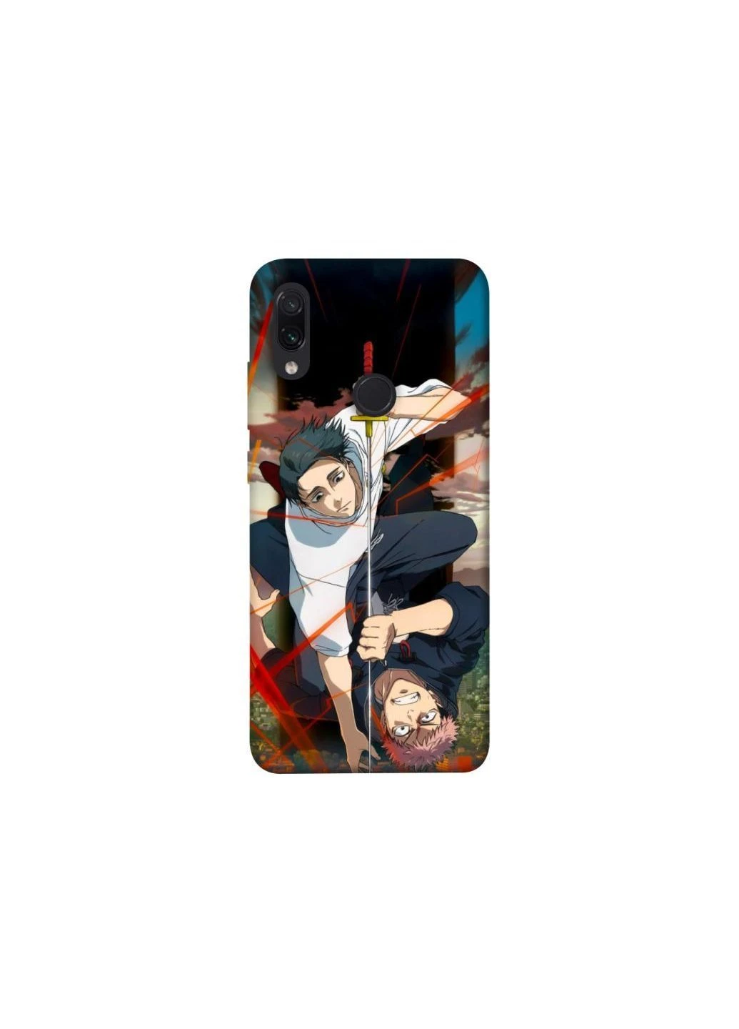 Чохол на Xiaomi Redmi Note 7 / Note 7 Pro / Note 7s Jujutsu kaisen v5 Frontalka (378999376)