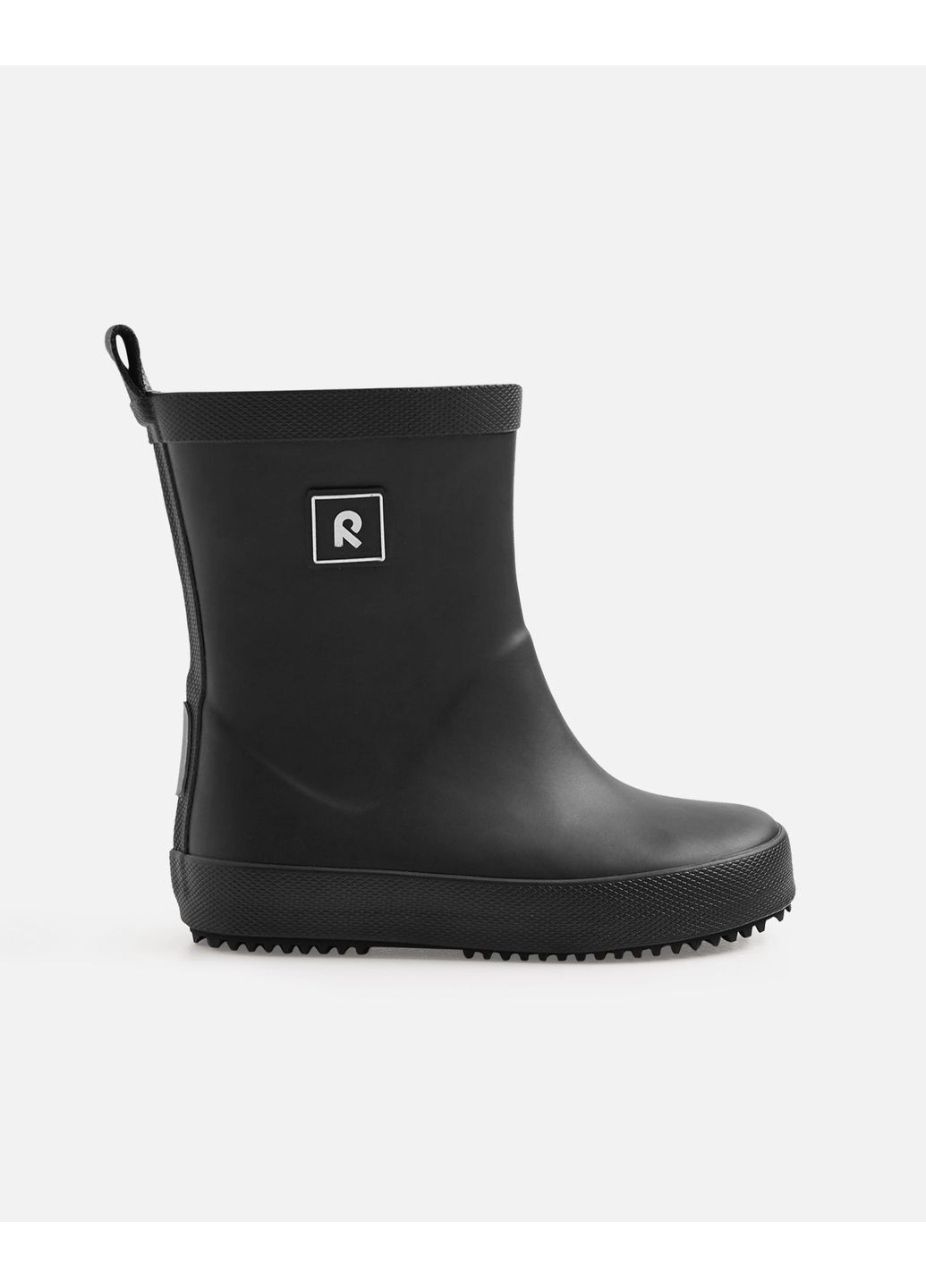 Черные сапоги резиновые barefoot Reima