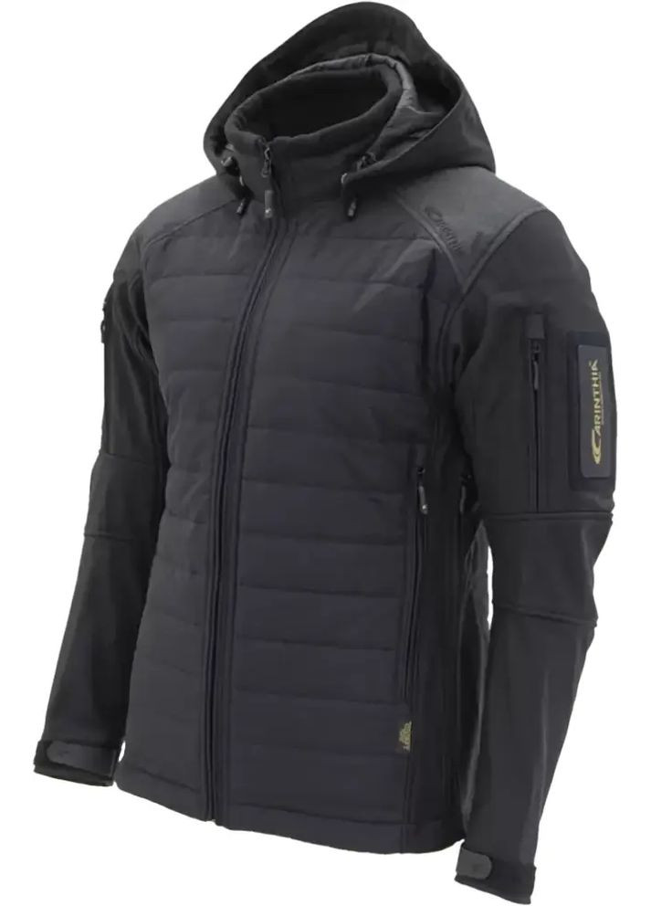 Чорна демісезонна куртка carinthia g-oft isg pro jacket black No Brand