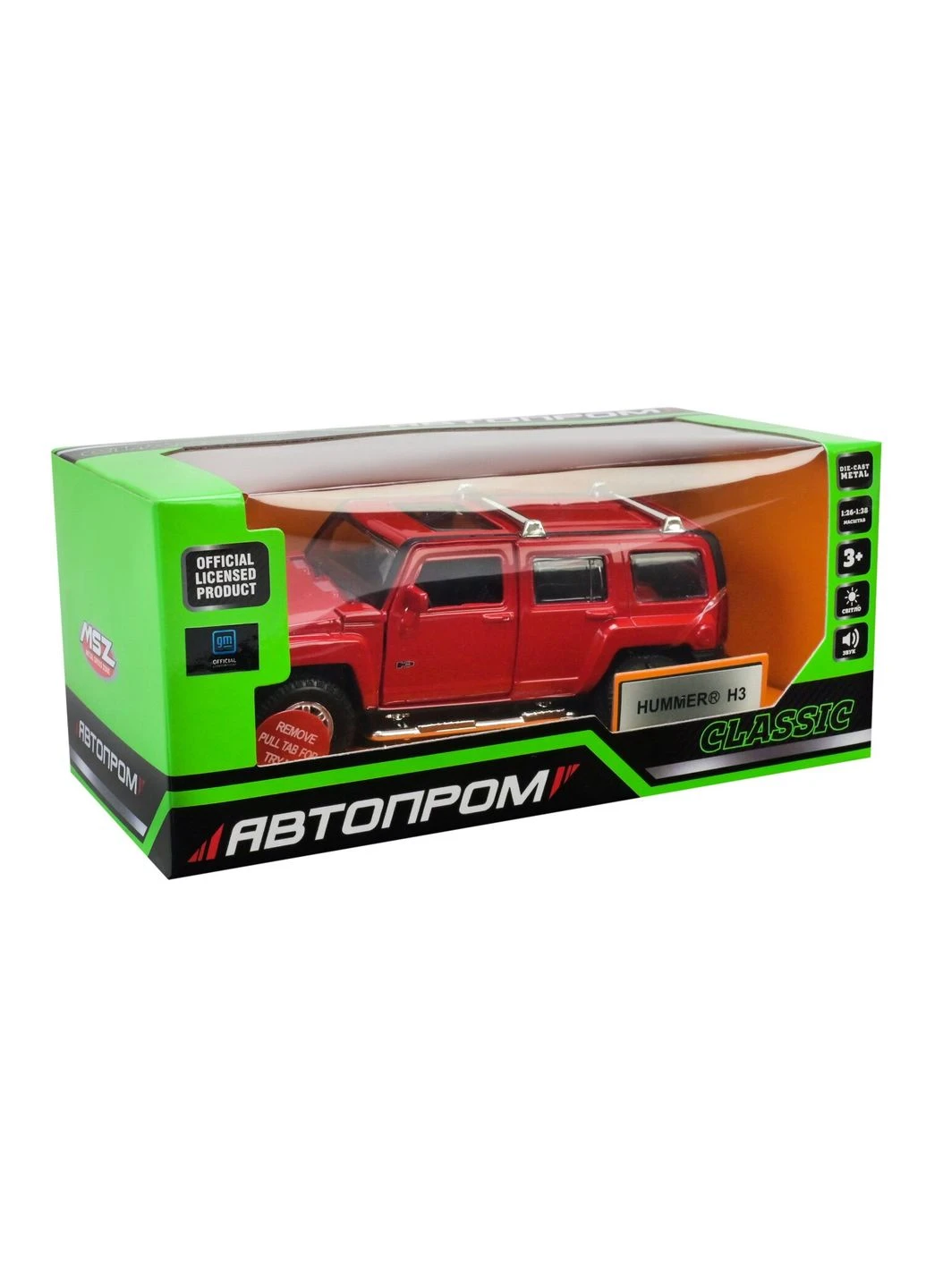 Іграшка Машина Hummer H3 68321 shop (4897071920544) АВТОПРОМ (401599781)