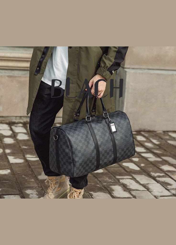 Дорожная сумка для ручной клади в самолет, поезд Черный No Brand (301212181)