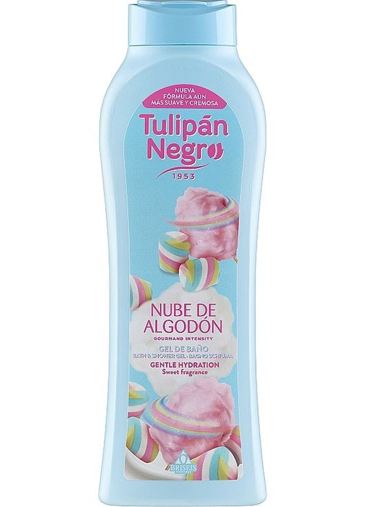 Гель для душа "Сладкая вата" Shower Gel 650ml (1103752-31017590) Tulipan Negro (368615374)
