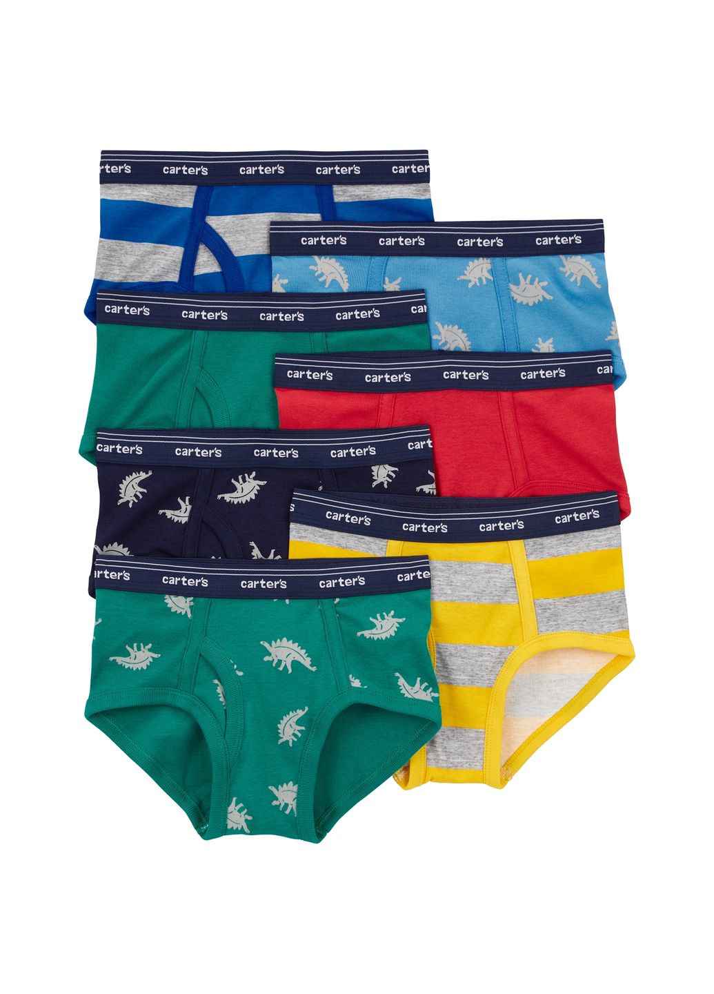 Комплект трусиків 7в1 для хлопчика років (3T729410_10-12) Carter's (362562797)