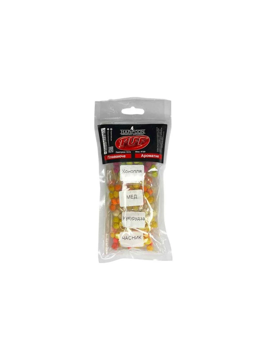 Воздушное тесто микс 40г 4вида по 10г Harpoon (400297017)