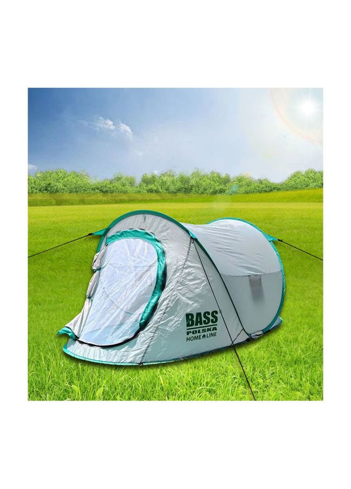 Туристическая палатка самоустанавливающаяся 220 х 120 х 95 см BH 10020 Bass Polska (368698087)