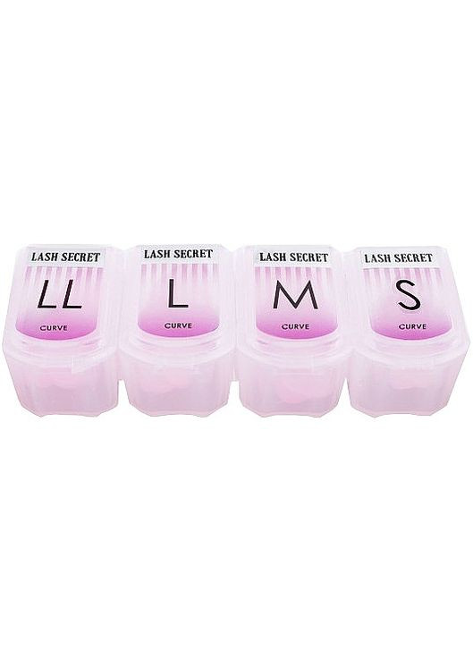 Набор бигуди для ламинирования ресниц, curve 8шт (877485-176475) Lash Secret (368612761)