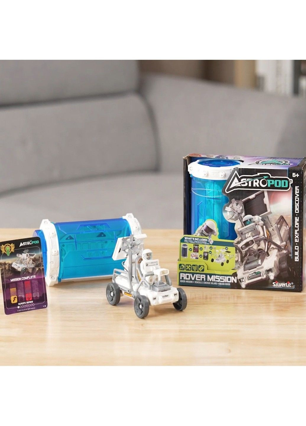Игровой набор с фигуркой – Миссия «Собери космический ровер» Astropod (333708047)