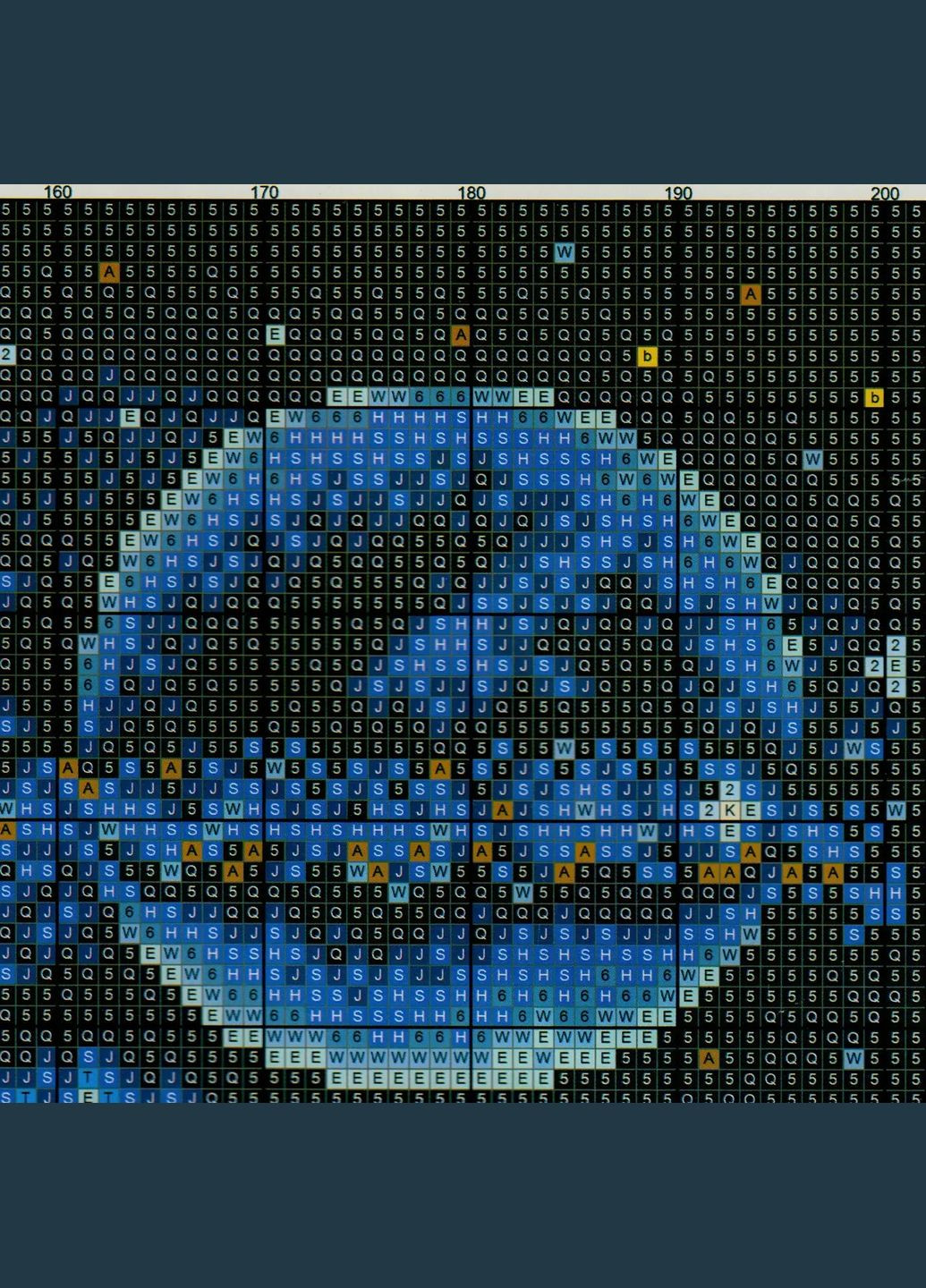 Набір для вишивання за нанесеною на канву схемою "Milky way". AIDA 14CT printed 45*32 см Joy Sunday (313614136)