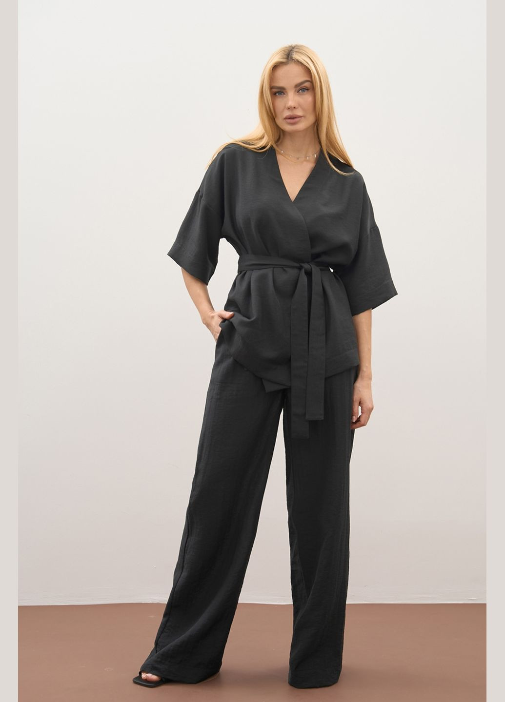 Кимоно кофта оверсайз Triko Bakh (328387347)