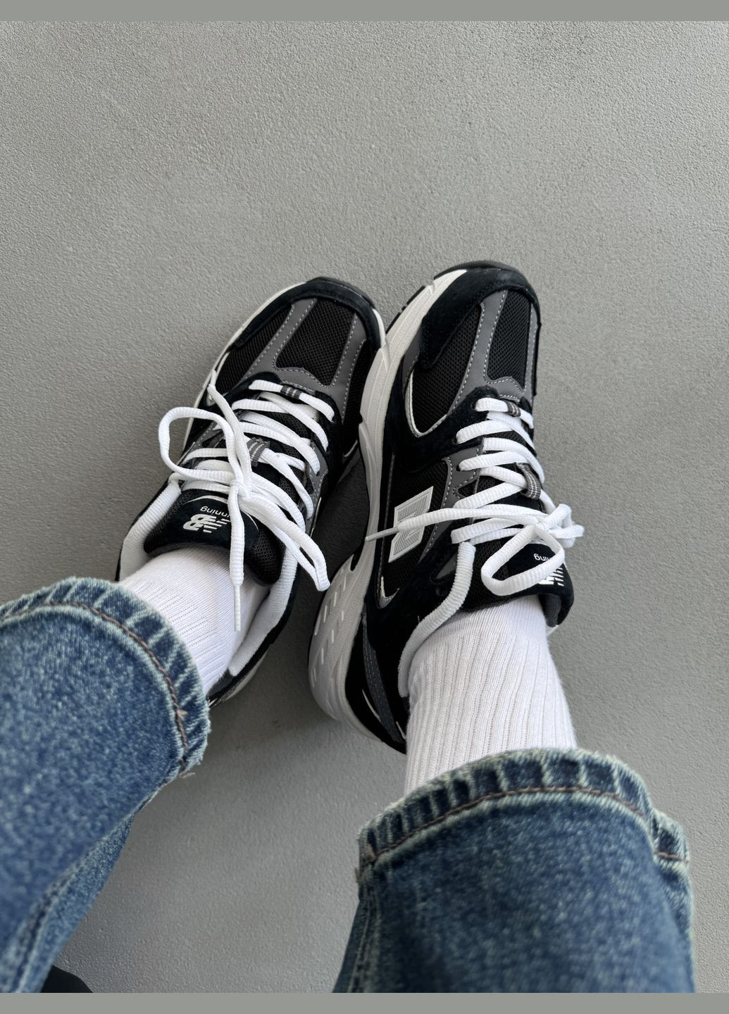 Кроссовки женские и мужские New Balance 530 black white | Нью Беланс 530 черные белые No Brand чёрные демисезоны (316091164)