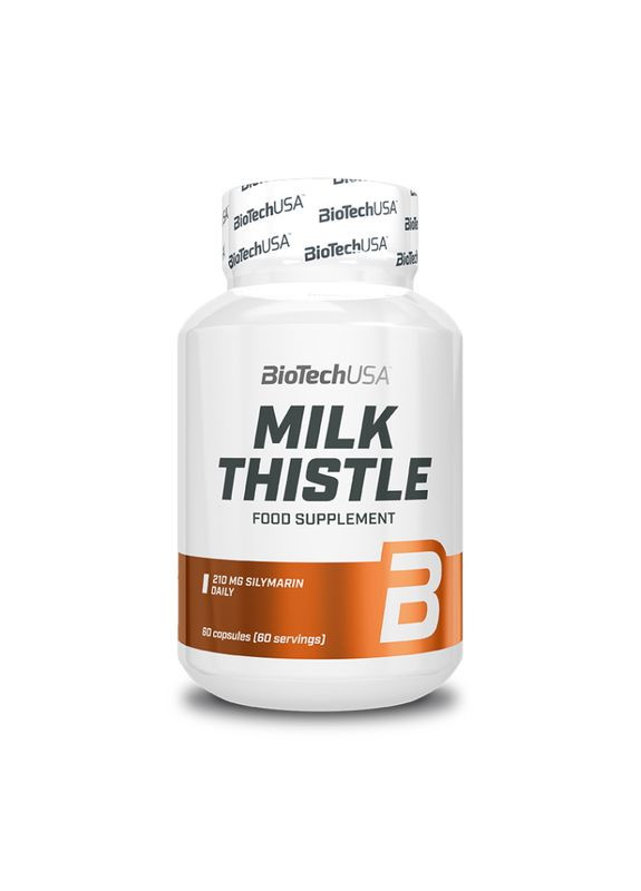 Натуральная добавка Milk Thistle, 60 капсул Biotech (329188388)