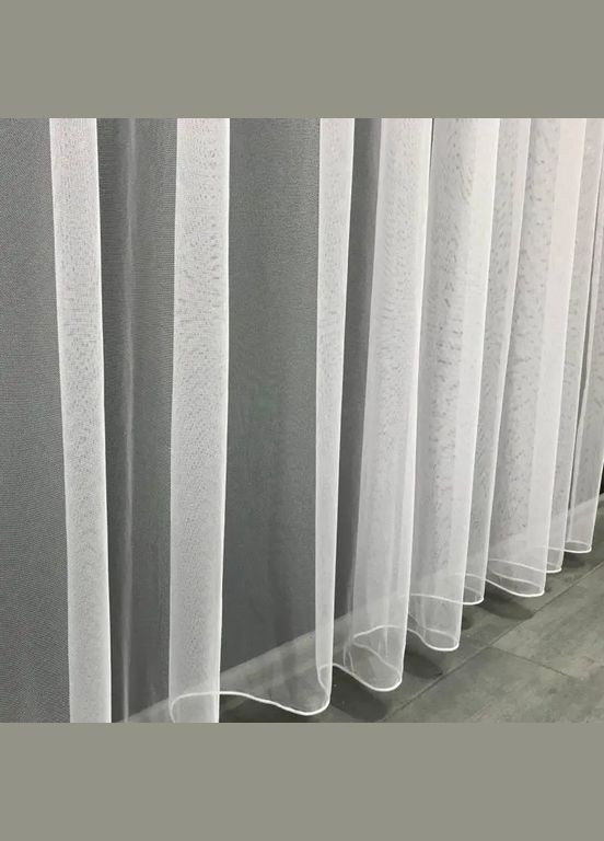 Тюль на люверсах из фатина белая и кремовая 500Х270 NOW BRAND (346058107)