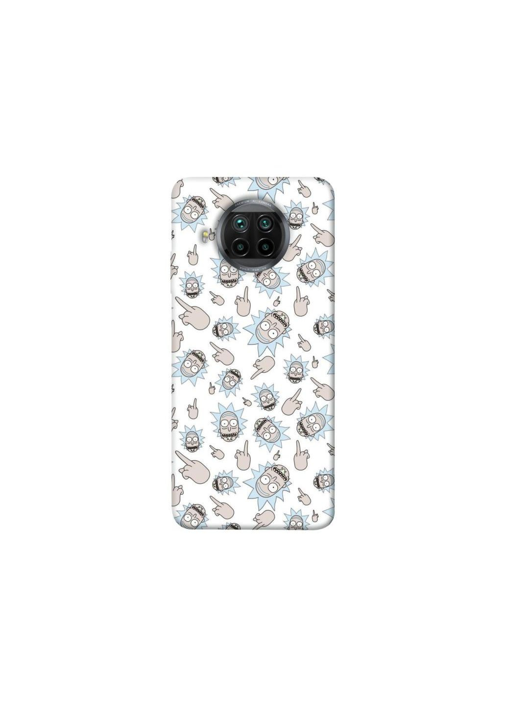 Чехол на Xiaomi Mi 10T Lite / Redmi Note 9 Pro 5G Rick and Morty style Frontalka (354670955)