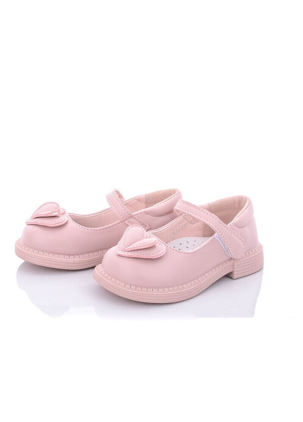 Розовые туфли на липучке Kimboo