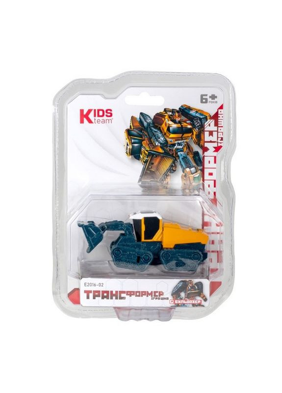 Детская игрушка трансформер "Бульдозер" E2016-02 Kids Team (329885954)