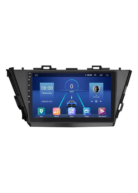 Штатна магнітола Toyota Prius v (+) I Рестайлінг (ZVW40/41) 2014-2021 right wheel 9" 6/128Gb Top 3шт Lesko (336195630)