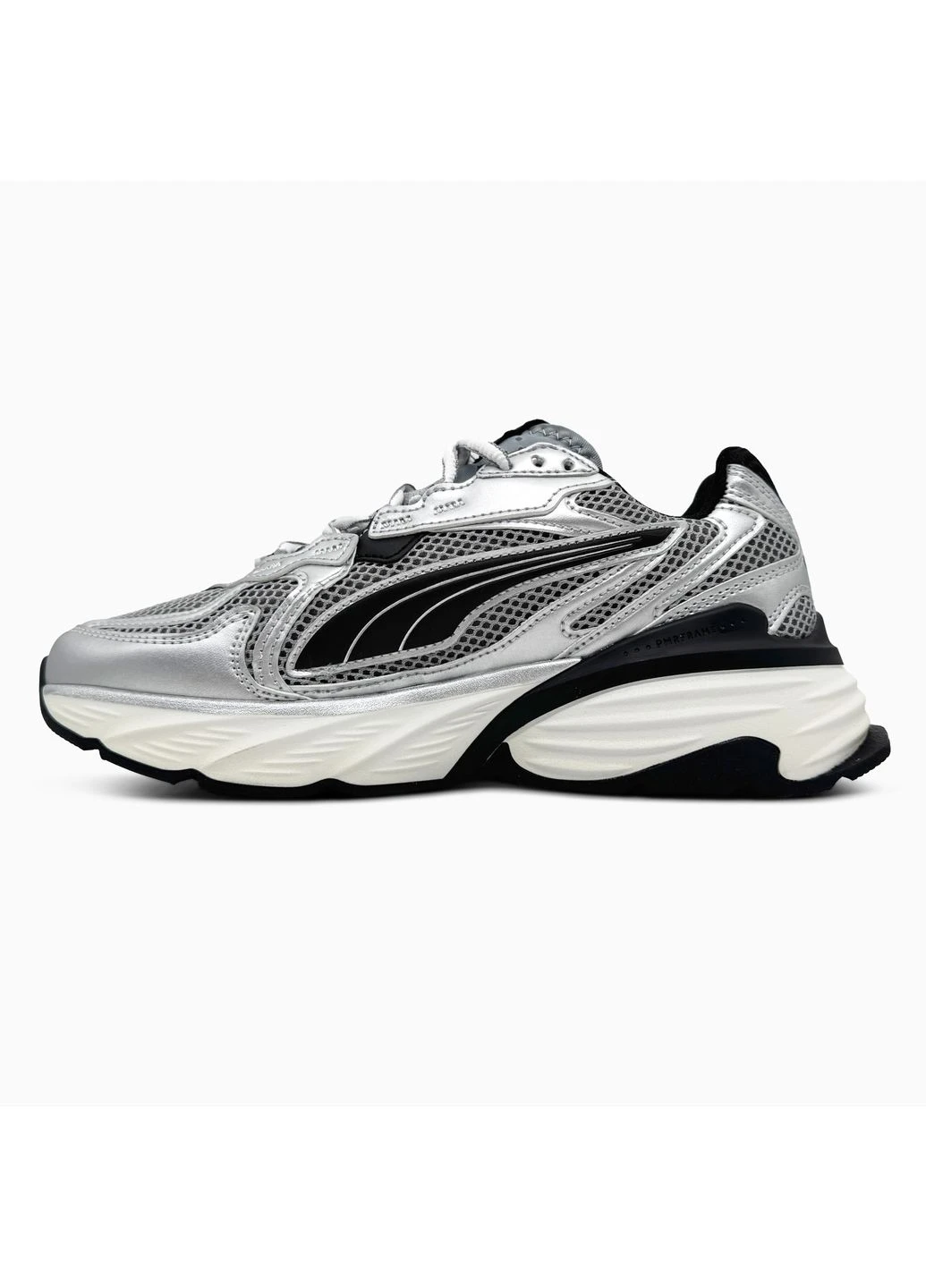 Кросівки жіночі і чоловічі Puma Fade Nitro LS Silver | Пума Фейд Нітро срібні No Brand срібні демісезони (400829317)
