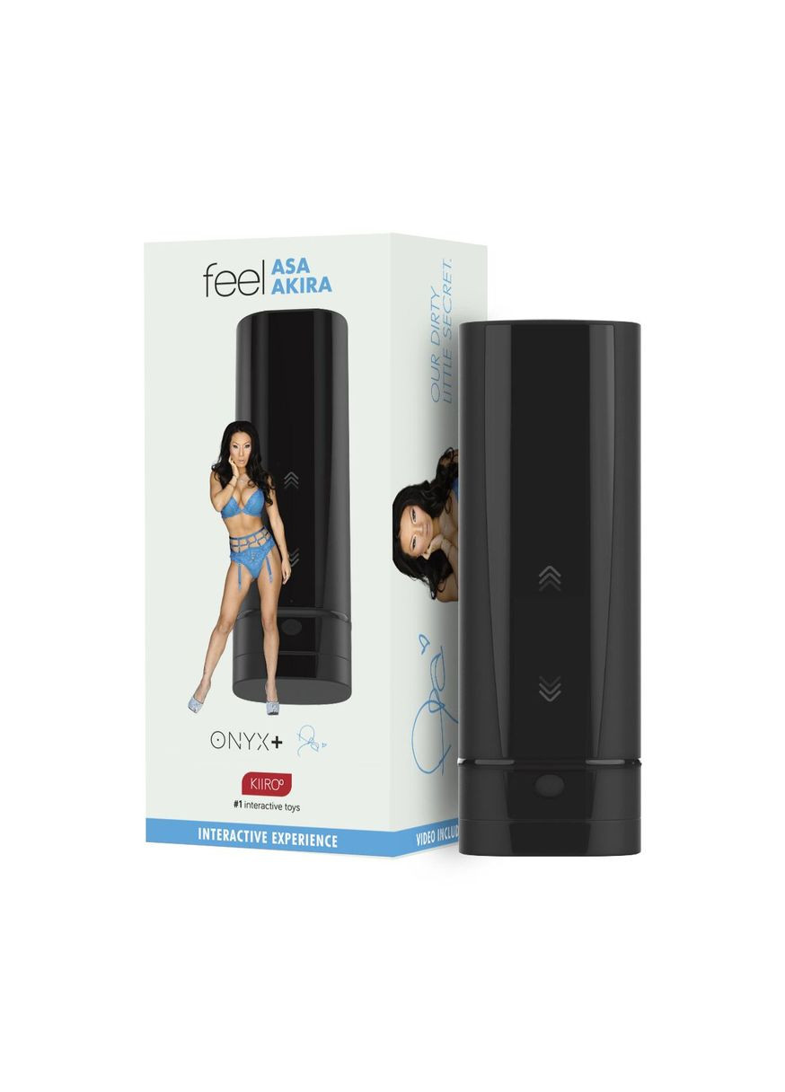 Мастурбатор Onyx+ Asa Akira, 10 сжимных колец, не надо двигать, теледильдоника - CherryLove Kiiroo (339868468)