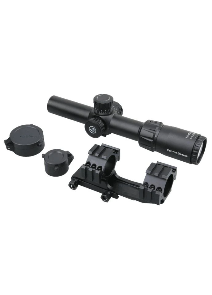 Прицел оптический Mustang 1-4x24 (30 мм) illum. FFP Vector Optics (386506484)