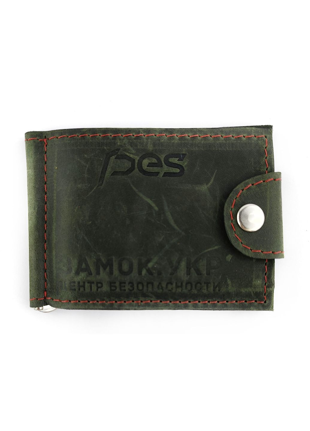 Кошелек из натуральной кожи с зажимом PES (347324805)