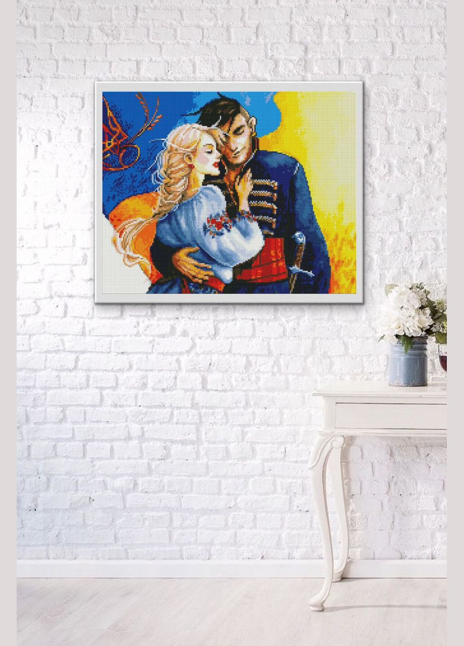 Алмазна вишивка 40x50 Козак і козачка SP116 ColorArt (299772389)