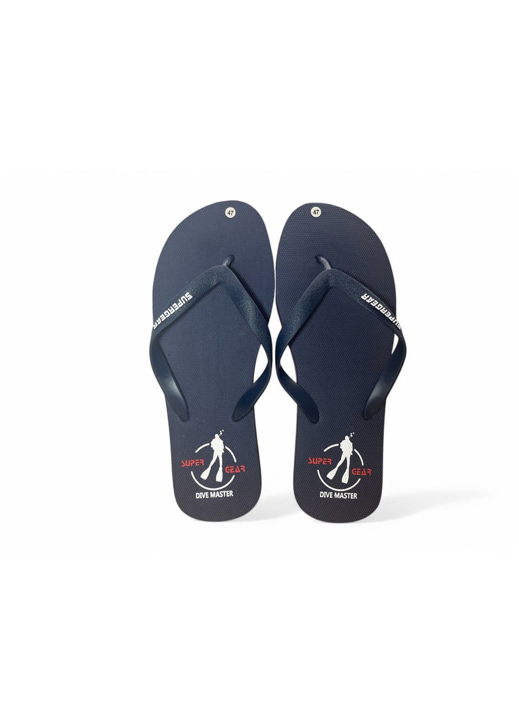Синие мужские вьетнамки, сланцы (32 см) синие (1309) Super Gear