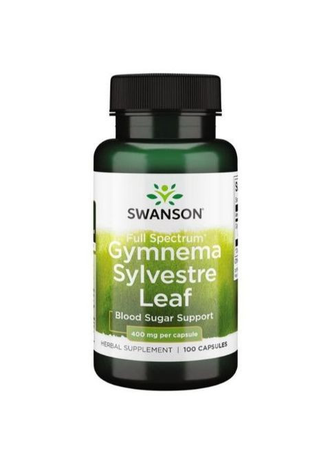 Gymnema Sylvestre Leaf 400 mg 100 Caps Swanson (292556189)