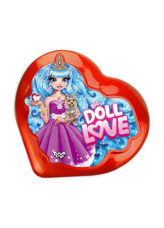 Набор творческого творчества "Big Doll Love" BDL01-01 Красный Danko Toys (304408204)