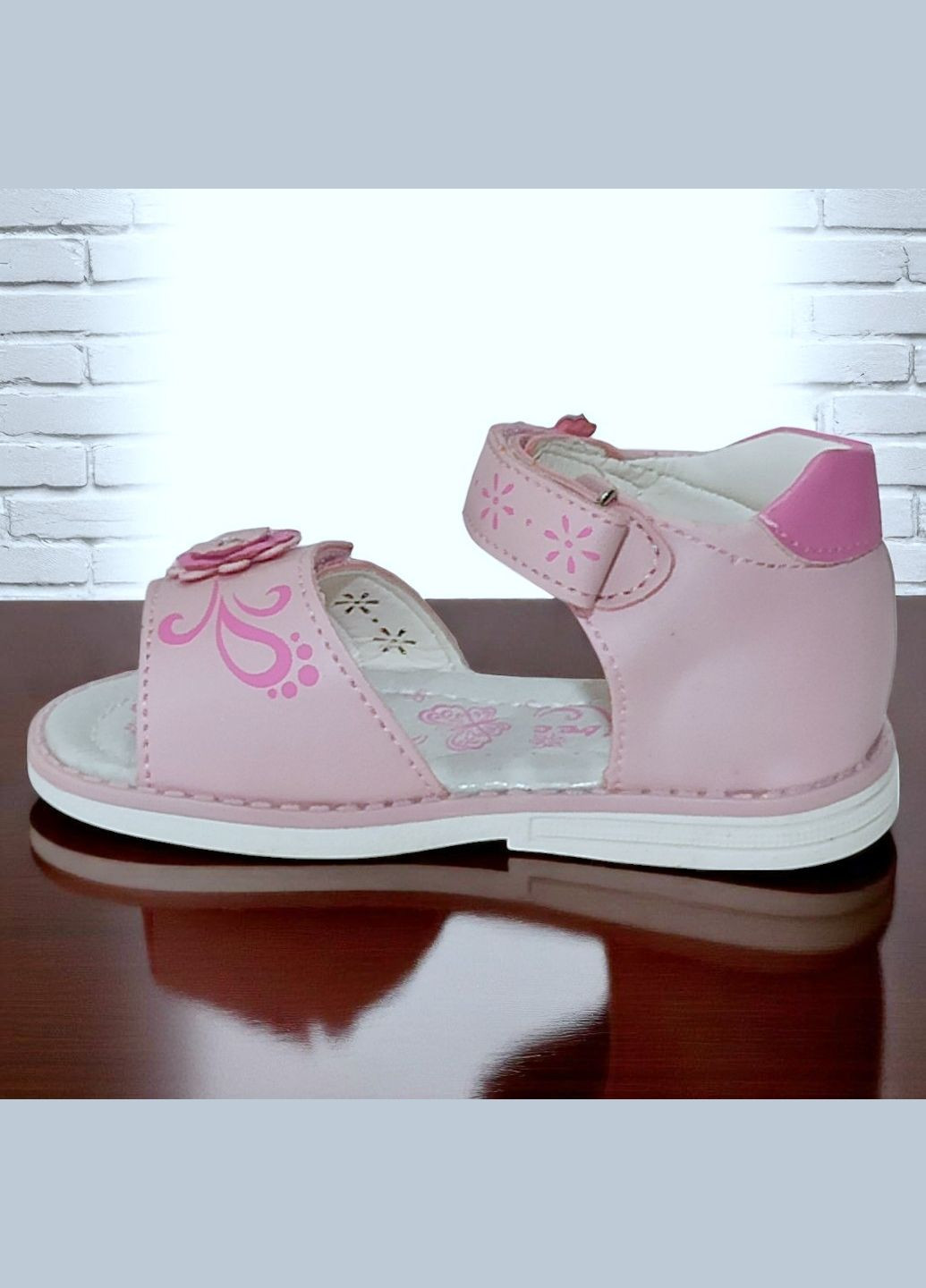 Ортопедичні відкриті босоніжки сандалії на липучках для дівчинки Clibee (335077413)