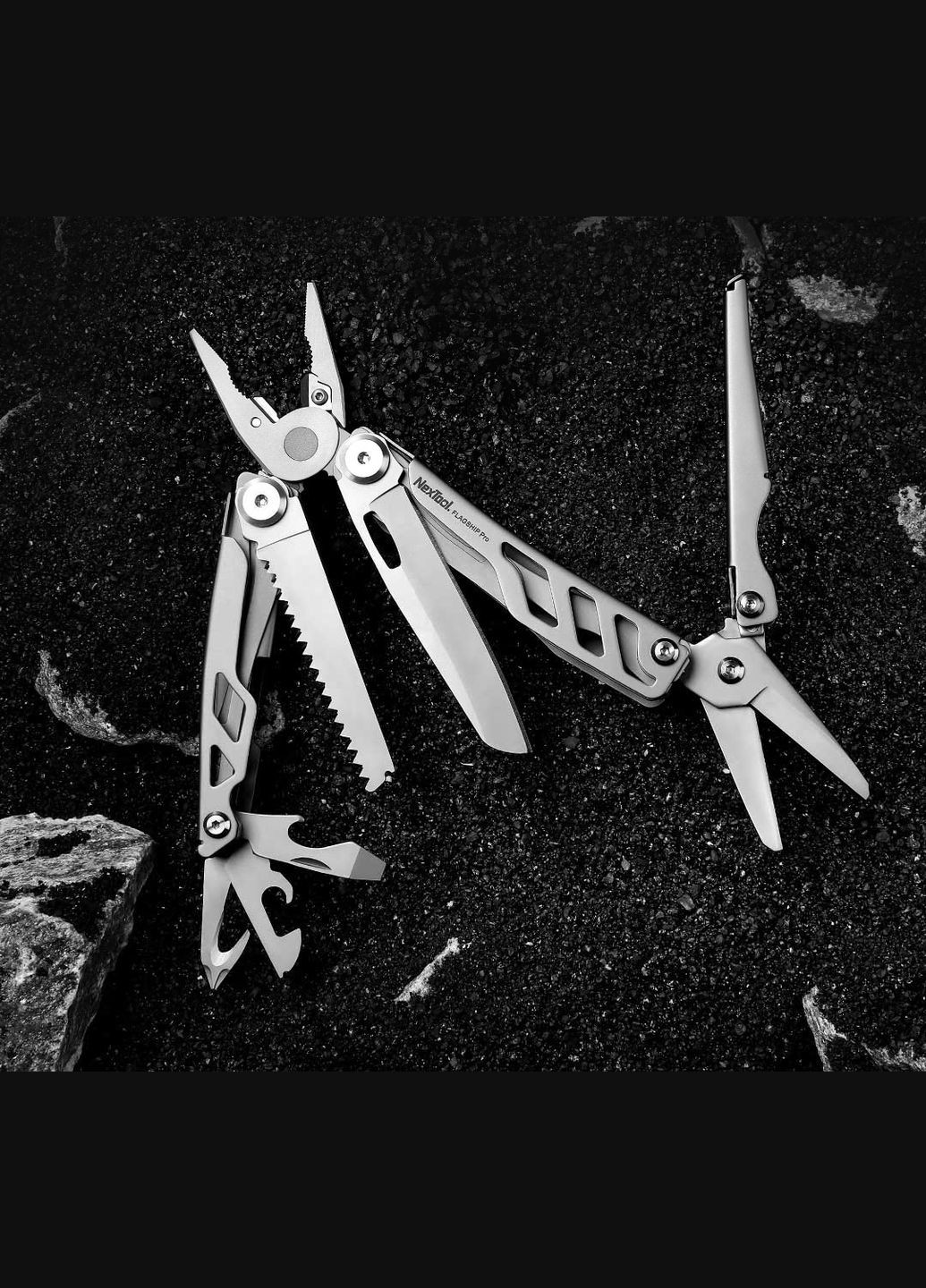 Мультитул NexTool Flagship Pro (NE0105) 16 в 1 плюс фирменный тактический чехол из кайдекса Xiaomi (335021042)