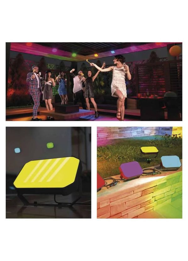 Прожектор 14 Вт RGBIC WIFI 3шт (ZIW184R) Emos (363838163)