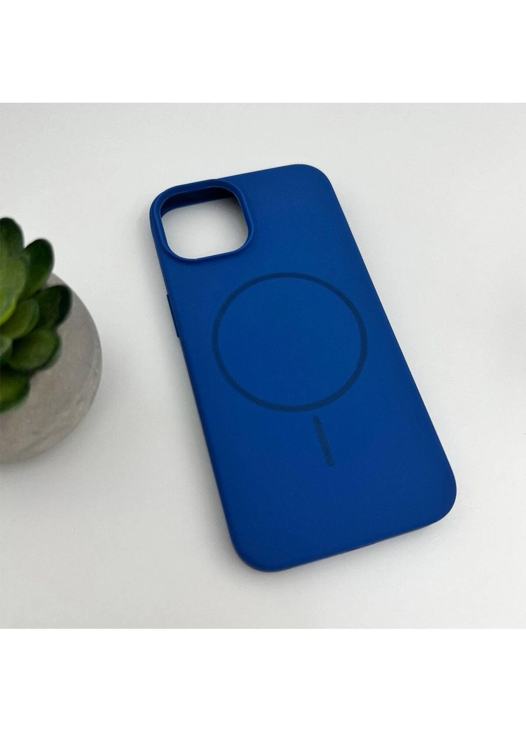 Чохол для смартфона Silicone Case Magnetic для Apple iPhone 15 Pro Sky Blue No Brand (382777524)