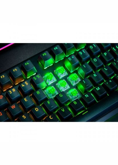 Клавіатура Razer blackwidow v4 pro green switch usb ua black (269343169)