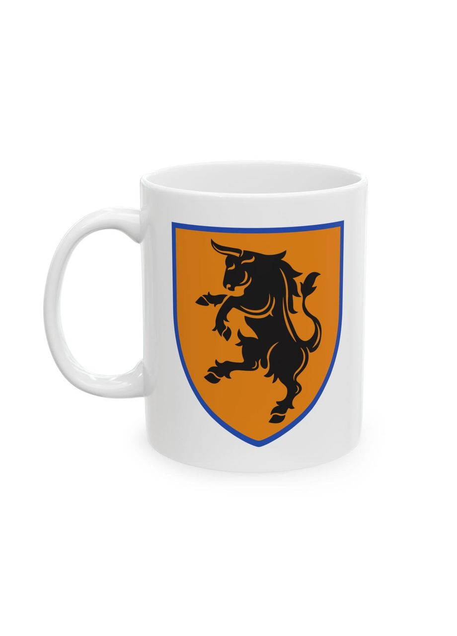 Чашка з шевроном "43-тя окрема механізована бригада " No Brand (368671779)