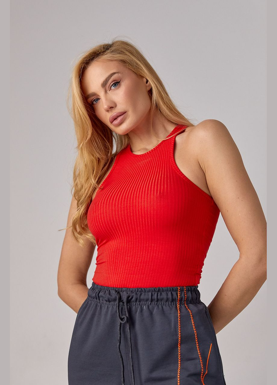 Майка трикотажная в рубчик Liton — 296469658