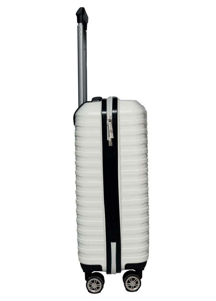Чемодан маленький S под ручную кладь 43803 полипропилен Белый Snowball (298728843)