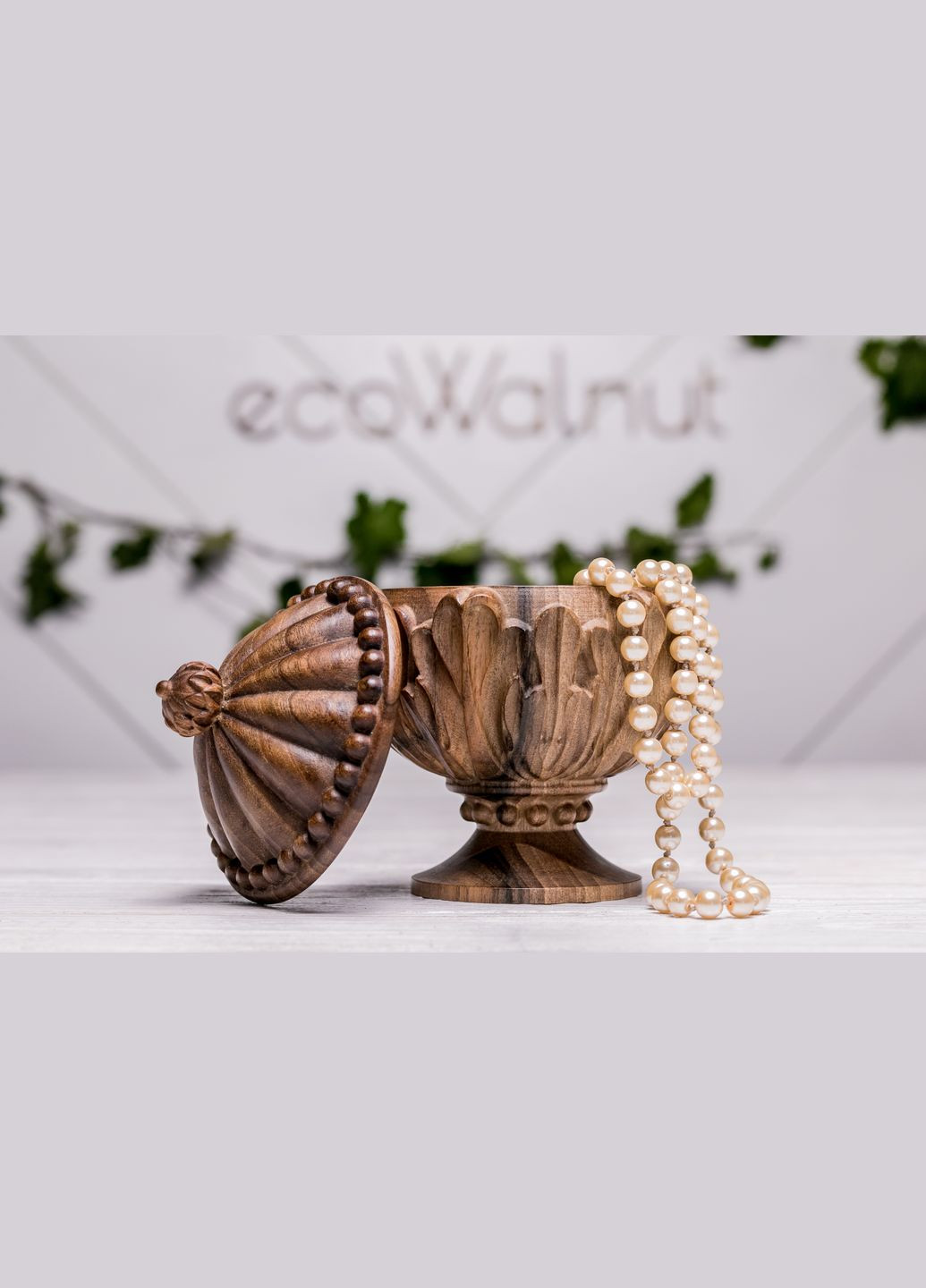 Шкатулка для украшений из ореха «Italiano» EcoWalnut (295673197)