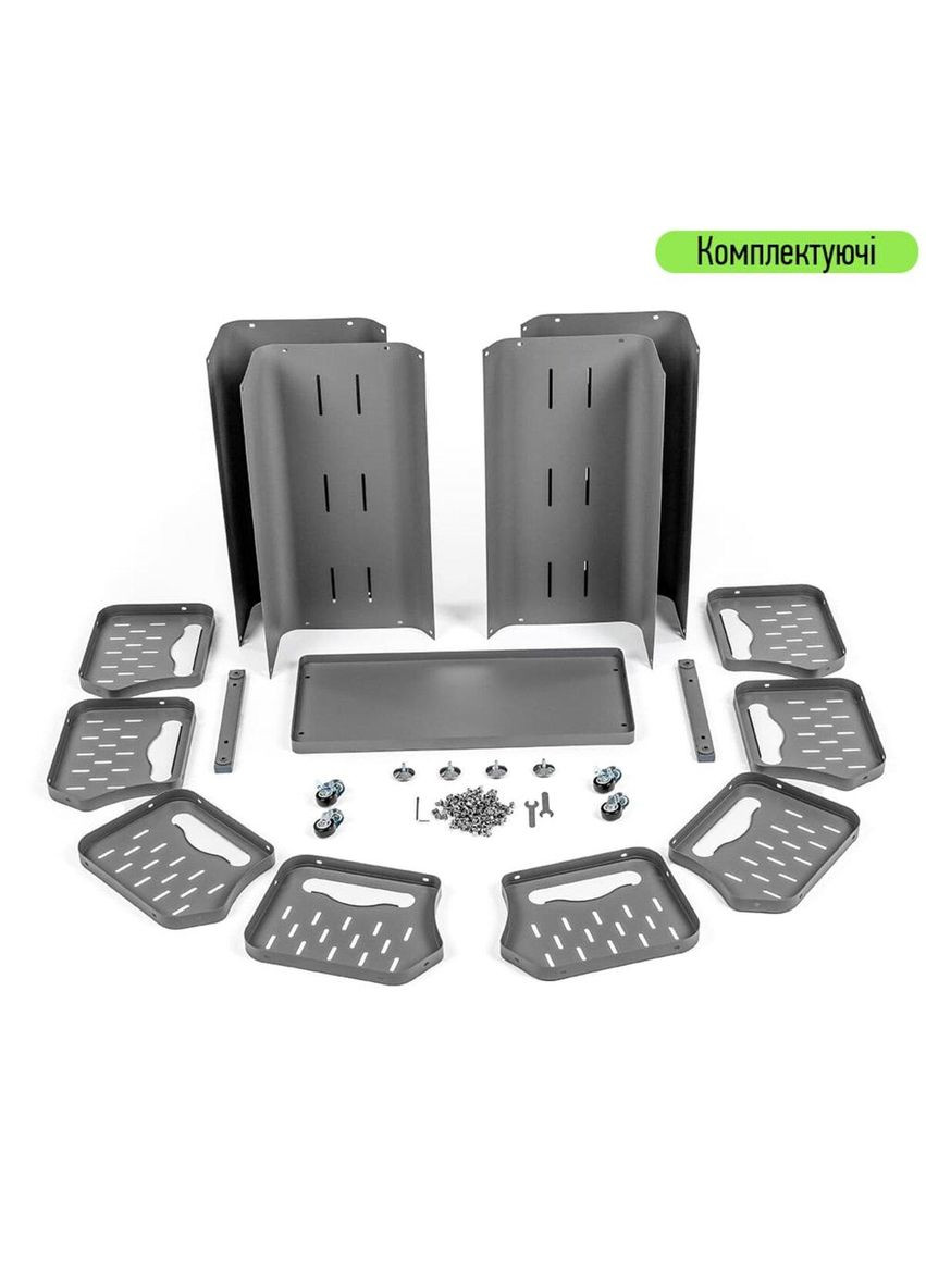 Стеллаж универсальный для хранения четырехъярусный 60*30*100см SW-00002260 Sticker Wall (337341897)