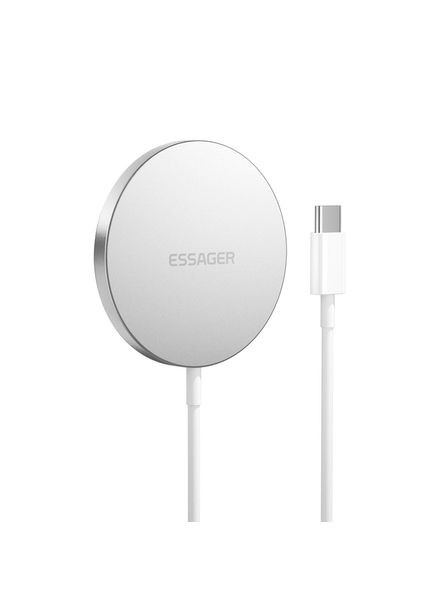 Беспроводное зарядное устройство Qi Magnetic Charger 15W White ES-WC05 Essager (361318963)